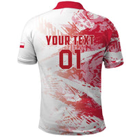 Custom Poland 2024 Football Polo Shirt Orly Go Champions - Wonder Print Shop