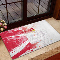 Poland 2024 Football Rubber Doormat Orly Go Champions - Wonder Print Shop