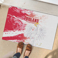 Poland 2024 Football Rubber Doormat Orly Go Champions - Wonder Print Shop