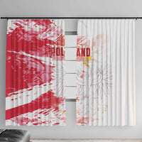Poland 2024 Football Window Curtain Orly Go Champions - Wonder Print Shop