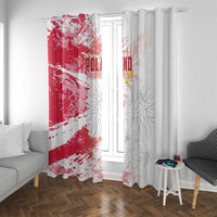 Poland 2024 Football Window Curtain Orly Go Champions - Wonder Print Shop