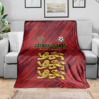 Football Cayman Islands Blanket The Turtles Come On - Wonder Print Shop