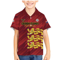 Custom Football Cayman Islands Family Matching Mermaid Dress and Hawaiian Shirt The Turtles Come On - Wonder Print Shop