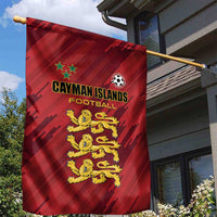 Football Cayman Islands Garden Flag The Turtles Come On - Wonder Print Shop