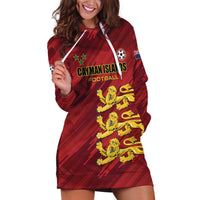 Custom Football Cayman Islands Hoodie Dress The Turtles Come On - Wonder Print Shop