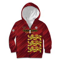 Custom Football Cayman Islands Kid Hoodie The Turtles Come On - Wonder Print Shop