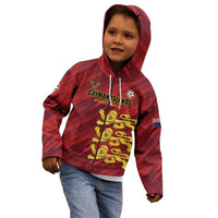 Custom Football Cayman Islands Kid Hoodie The Turtles Come On - Wonder Print Shop