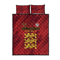 Football Cayman Islands Quilt Bed Set The Turtles Come On - Wonder Print Shop