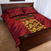 Football Cayman Islands Quilt Bed Set The Turtles Come On - Wonder Print Shop