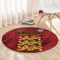 Football Cayman Islands Round Carpet The Turtles Come On - Wonder Print Shop
