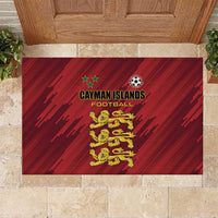 Football Cayman Islands Rubber Doormat The Turtles Come On - Wonder Print Shop