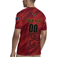 Custom Football Cayman Islands Rugby Jersey The Turtles Come On - Wonder Print Shop