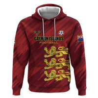 Custom Football Cayman Islands Zip Hoodie The Turtles Come On - Wonder Print Shop