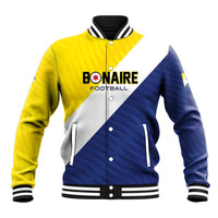 Custom Football Bonaire Baseball Jacket Boneiru Caribbean Warriors - Wonder Print Shop