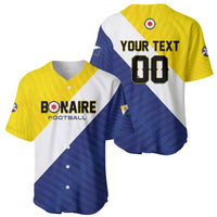 Custom Football Bonaire Baseball Jersey Boneiru Caribbean Warriors - Wonder Print Shop