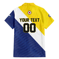 Custom Football Bonaire Family Matching Mermaid Dress and Hawaiian Shirt Boneiru Caribbean Warriors - Wonder Print Shop