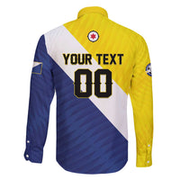 Custom Football Bonaire Family Matching Mermaid Dress and Hawaiian Shirt Boneiru Caribbean Warriors - Wonder Print Shop