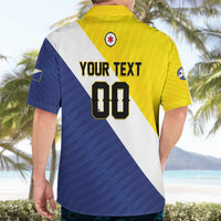 Custom Football Bonaire Hawaiian Shirt Boneiru Caribbean Warriors - Wonder Print Shop