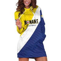 Custom Football Bonaire Hoodie Dress Boneiru Caribbean Warriors - Wonder Print Shop