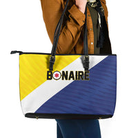 Football Bonaire Leather Tote Bag Boneiru Caribbean Warriors - Wonder Print Shop
