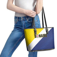 Football Bonaire Leather Tote Bag Boneiru Caribbean Warriors - Wonder Print Shop