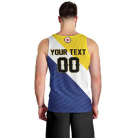 Custom Football Bonaire Men Tank Top Boneiru Caribbean Warriors - Wonder Print Shop