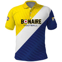 Custom Football Bonaire Polo Shirt Boneiru Caribbean Warriors - Wonder Print Shop