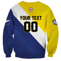 Custom Football Bonaire Sweatshirt Boneiru Caribbean Warriors - Wonder Print Shop