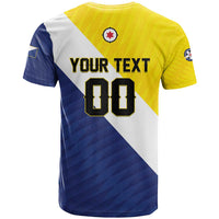 Custom Football Bonaire T Shirt Boneiru Caribbean Warriors - Wonder Print Shop