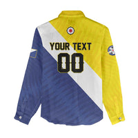 Custom Football Bonaire Women Casual Shirt Boneiru Caribbean Warriors - Wonder Print Shop