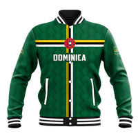 Custom Football Dominica Baseball Jacket Los Pericos Go Champions - Wonder Print Shop