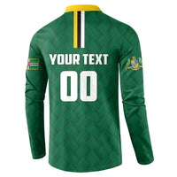 Custom Football Dominica Button Sweatshirt Los Pericos Go Champions - Wonder Print Shop