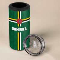 Custom Football Dominica 4 in 1 Can Cooler Tumbler Los Pericos Go Champions - Wonder Print Shop