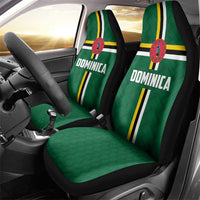 Football Dominica Car Seat Cover Los Pericos Go Champions - Wonder Print Shop