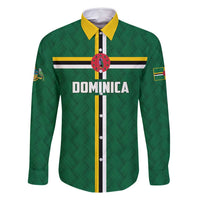 Custom Football Dominica Family Matching Summer Maxi Dress and Hawaiian Shirt Los Pericos Go Champions - Wonder Print Shop