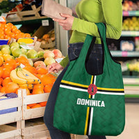 Football Dominica Grocery Bag Los Pericos Go Champions - Wonder Print Shop
