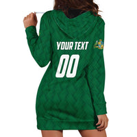 Custom Football Dominica Hoodie Dress Los Pericos Go Champions - Wonder Print Shop
