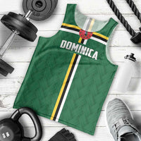 Custom Football Dominica Men Tank Top Los Pericos Go Champions - Wonder Print Shop