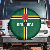 Football Dominica Spare Tire Cover Los Pericos Go Champions - Wonder Print Shop