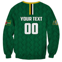 Custom Football Dominica Sweatshirt Los Pericos Go Champions - Wonder Print Shop