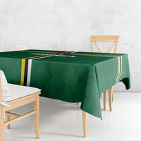 Football Dominica Tablecloth Los Pericos Go Champions - Wonder Print Shop