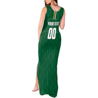 Custom Football Dominica Tank Maxi Dress Los Pericos Go Champions - Wonder Print Shop
