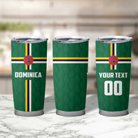 Custom Football Dominica Tumbler Cup Los Pericos Go Champions - Wonder Print Shop
