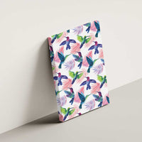 Hummingbirds Colorful Canvas Wall Art Unique Stylized - Wonder Print Shop