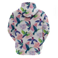 Hummingbirds Colorful Hoodie Unique Stylized - Wonder Print Shop