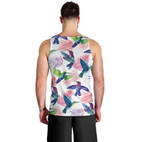Hummingbirds Colorful Men Tank Top Unique Stylized - Wonder Print Shop