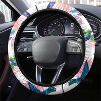 Hummingbirds Colorful Steering Wheel Cover Unique Stylized - Wonder Print Shop