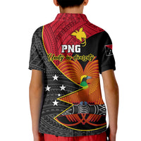 Papua New Guinea Independence Day Kid Polo Shirt Happy PNG 48th Anniversary - Wonder Print Shop