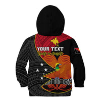 Personalised Papua New Guinea Independence Day Kid Hoodie Happy PNG 48th Anniversary - Wonder Print Shop