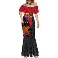Personalised Papua New Guinea Independence Day Mermaid Dress Happy PNG 48th Anniversary - Wonder Print Shop